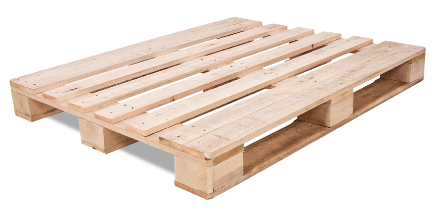 Pallet de madeira padrão <br />1000 x 1200 - 4 entradas